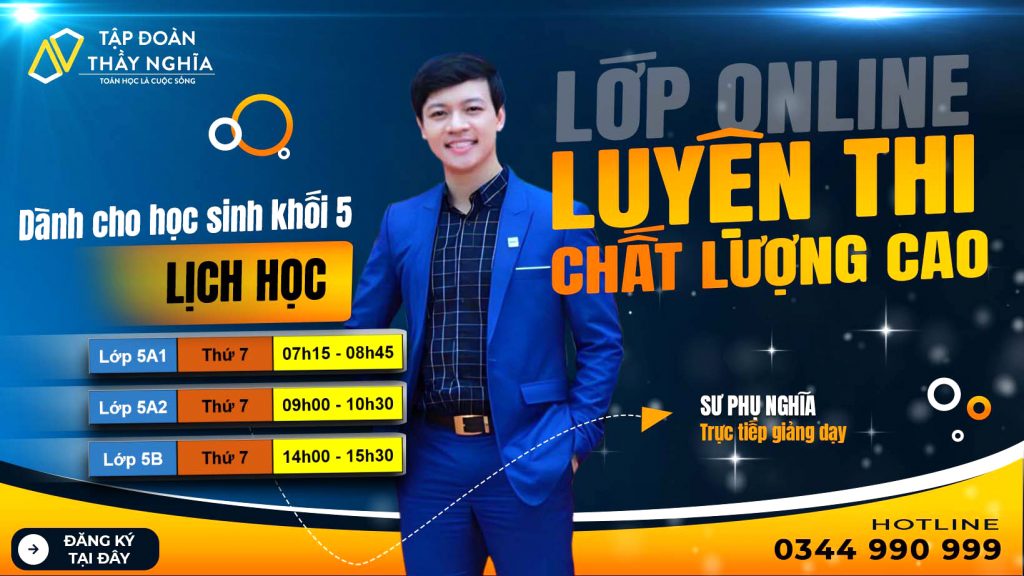 lớp 5.9 online, luyện thi CLC 2