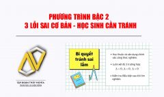 3 LỖI SAI CƠ BẢN