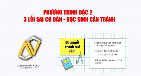 3 LỖI SAI CƠ BẢN