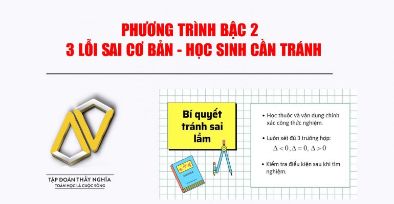 3 LỖI SAI CƠ BẢN