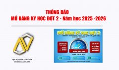 MỞ DK HỌC ĐỢT 2