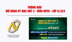 MỞ DK HỌC ĐỢT 2 khtn