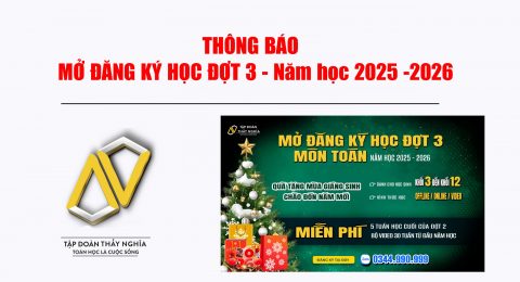 Mở ĐK học đợt 3