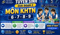 Tuyển sinh KHTN giai đoạn 2