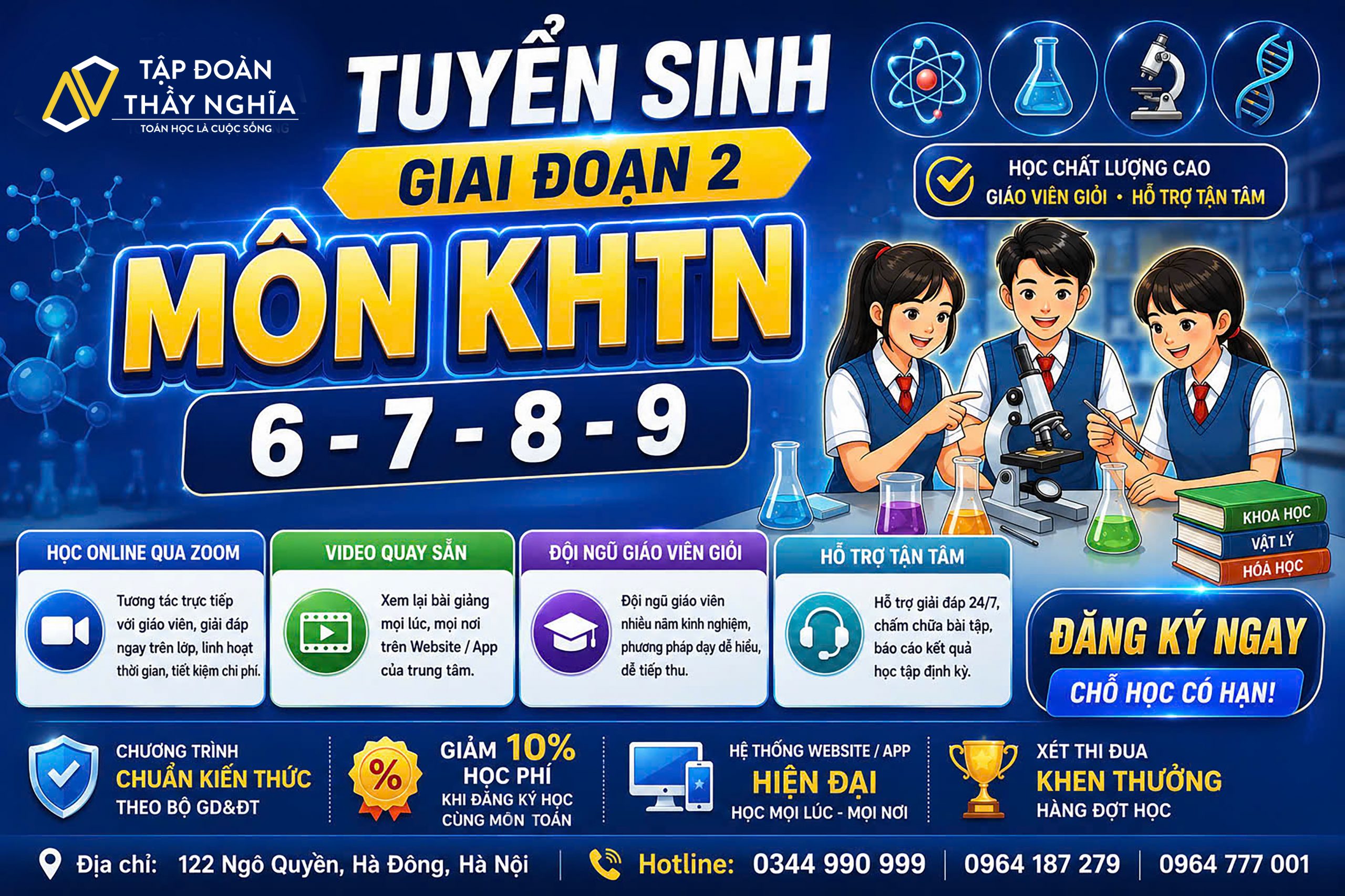 Tuyển sinh KHTN giai đoạn 2